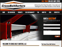Tablet Screenshot of crossbeltsorters.com